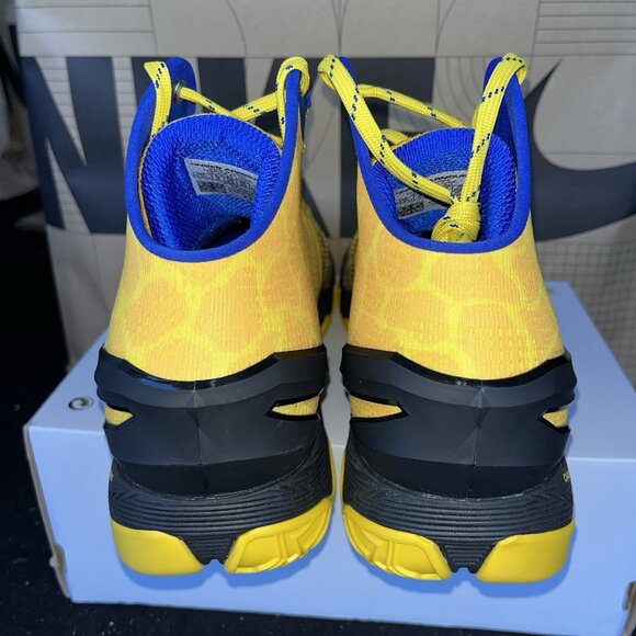 NEW Under Armour Curry 2 “Double Bang” Yellow Basketball 3026281-700 Size 9 main image 4
